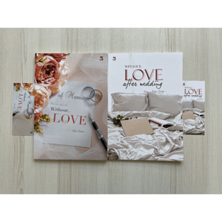 ขายเหมา [มือสอง] นิยายวาย Without Love + Without Love After Wedding เขียนโดย Nigiri-Sushi สภาพตำหนิ 70-80%