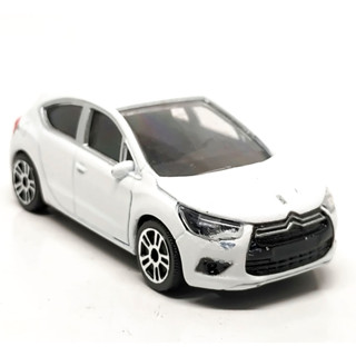 รถเหล็กมาจอเร็ต Majorette Citroen DS4 สีขาว ขนาด 1/64 ยาว 8 cm มือสอง #001