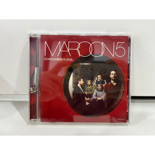 1 CD  MUSIC ซีดีเพลงสากล       MAROONS SONGS ABOUT JANE      (D12B43)