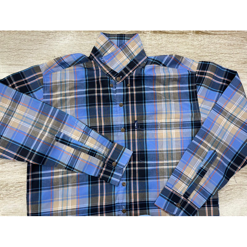 เสื้อเชิ้ต ผ้าCotton ใส่ไม่ร้อน รีดง่าย