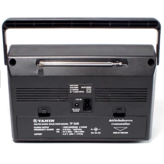 วิทยุธานินทร์ FM / AM รุ่น TF-268 (สีดำ) ฟรีสายไฟเอซี