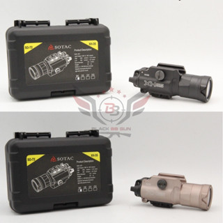 ไฟฉายติดปืนสั้น ยี่ห้อ Surefire รุ่น XH35   ● คุณสมบัติ : 1. ทำจากวัสดุ อลูมิเนียม6061 2. มาตรฐานกันน้ำระดับ IP7 (กันน้ำ