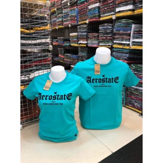 เสื้อยืดAerostate &amp; Maddogงานป้ายเนื้อผ้าSupersoft100%