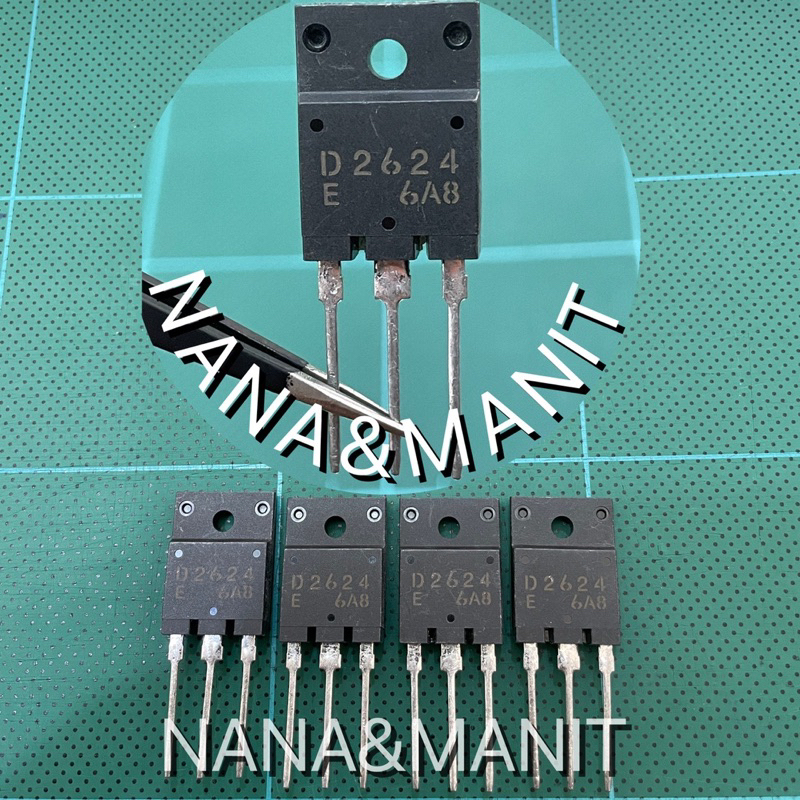 D2624 NPN แพ็ค 2 ตัว พร้อมส่งจากไทย🇹🇭