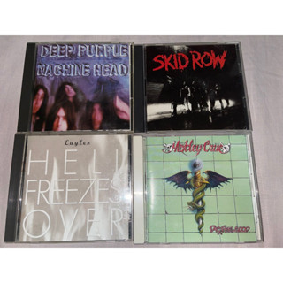 cdเพลงแท้ !!!  deep purple / skid row / motley crue เลือกได้ สภาพดี