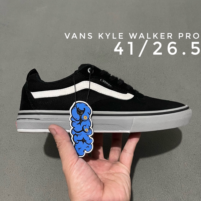 มือสองของแท้ Vans Kyle Walker PRO Black/Gray Size 8.5/41/26.5cm.