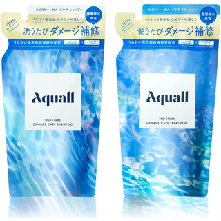 [Aquall] 【รีฟิล】แชมพู &amp; ทรีทเม้นต์ _ แชมพูบํารุงผมเสีย 475 มล. &amp; ทรีทเม้นท์ 475 กรัม [Ффф Japan]