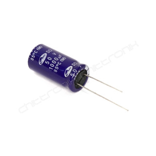 1000uF 50V 85°C Capacitor คาปาซิเตอร์ C ตัวเก็บประจุ ยี่ห้อ Samwha