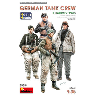 1/35 German Tank Crew.Kharkov 1943. Resin Heads [MI 35354]