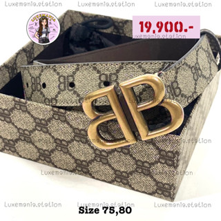 👜: New!! Gucci x Balenciaga Hacker BB Belt Unisex‼️ก่อนกดสั่งรบกวนทักมาเช็คสต๊อคก่อนนะคะ‼️