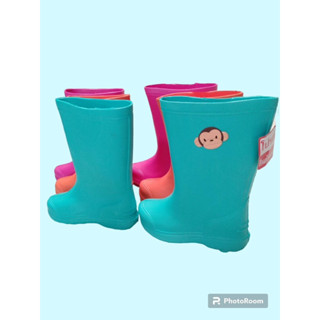 รองเท้าบูทกบ [Kuboro A-1000 12 นิ้ว size9-12 ถูกสุด] Colorful Rubber Rain Boots บู้ตยางทำนา บู้ทตลาดสด A1000 รองเท้าบูท