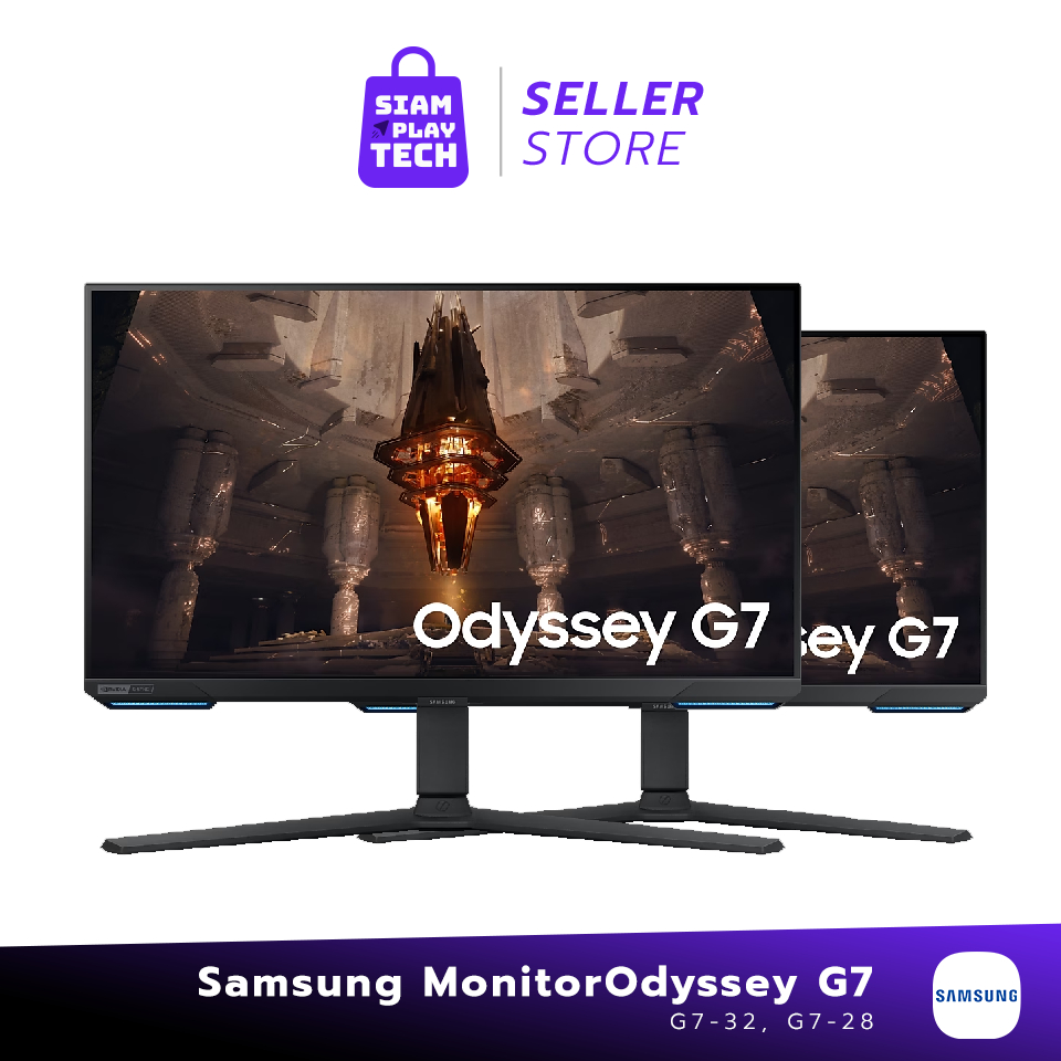 SAMSUNG MONITOR 28/32" ODYSSEY G7 4K 144H  รุ่น LS28BG700EEXXT/LS32BG702EEXXT Gaming monitor (หน้าจอคอมพิวเตอร์)