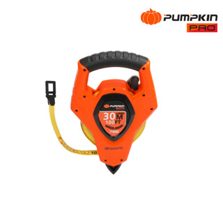 PUMPKIN PRO พัมคินโปร เทปวัดที่สายใยแก้ว 3 SPEED ขนาด 30ม. x 15มม. รุ่น PTT-3XFB30 #11108-FB30 / 50ม. x15 มม.#11109-FB50