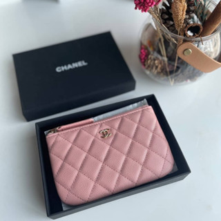 กระเป๋า  CHANEL MINI WALLET OCASE ZIPPY  งานออริเทียบแท้