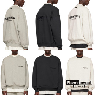 [เก็บโค้ดรับส่วนลดเพิ่ม] เสื้อสเวตเตอร์ Fear of God ESSENTIALS SS22 Crewneck Sweatshirt พร้อมส่ง