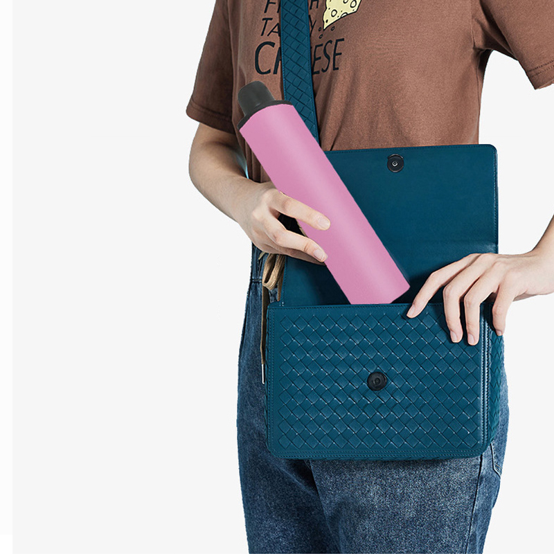 โดนน้ำเปลี่ยนลายดอกไม้ ร่มกันแดด ผ้า2ชั้น กันยูวี UV พับได้ J119 กันฝน - รูปที่ 5