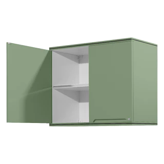 King Platinum ตู้แขวนคู่ รุ่นเคิร์ฟ / รุ่นเพิร์ล ขนาด 90x67.8x34 ซม. (พิตาชิโอ)
