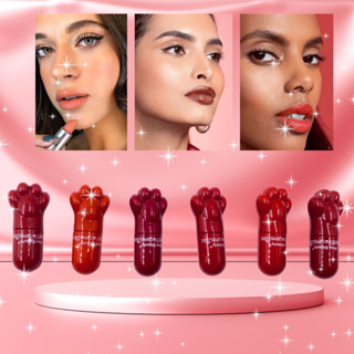 Velvet Lip Gloss 70475-03 ลิปกลอส เนื้อแมตต์ ลิปสติก สีชัด โทนส้ม กันน้ำ ติดทนนาน ให้ความชุ่มชื้น เนื้อบางเบา ทนทาน