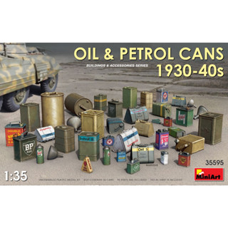 [MiniArt] 1/35 : Oil &amp; Petrol Cans [MI 35595]