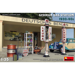 [MIniArt] 1/35 : German Gas Station 1930-40s [MI 35598]