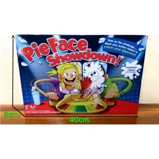 พายเฟซโชว์ดาวน์ เกมส์ตีหน้า เล่น 3 คน Pie Face Showdown Game Double Cream