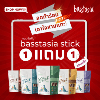 (รสมิ้นท์) Basstasia Stick ขนมขัดฟันสำหรับสุนัข ที่ให้มากกว่าความอร่อย มี 5 รส 5 ประโยชน์