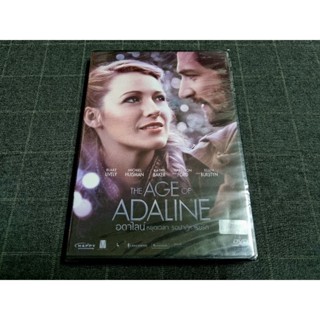 DVD ภาพยนตร์โรแมนติกดราม่าแฟนตาซีสุดซึ้ง "The Age of Adaline / อดาไลน์ หยุดเวลา รอปาฏิหาริย์รัก" (2015)