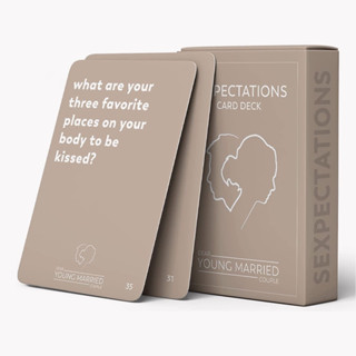 SEXPECTATIONS Card Deck - Conversation Starters for Couples - 52 Questions on Intimacy