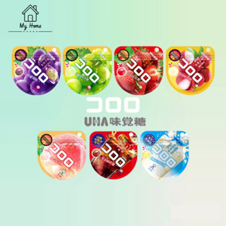 My home เยลลี่ เยลลี่UHA เยลลี่ผลไม้ ทำจากน้ำผลไม้แท้ 100% UHA GUMMY FRUIT JUICE CORORO