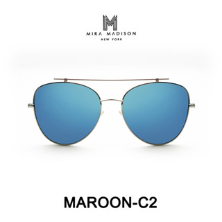 Mira Madison Sunglasses แว่นตากันแดด รุ่น MAROON C2