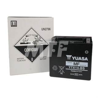 Yuasa แบตเตอรี่แห้ง YTX14-BS