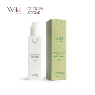 Wild Skin De-pollution Centella Face Wash 120 ml.