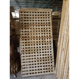 ระแนงไม้,ฉากแผ่น,ฉากตาราง ไม้สัก70×200, 90×200cm,100×200