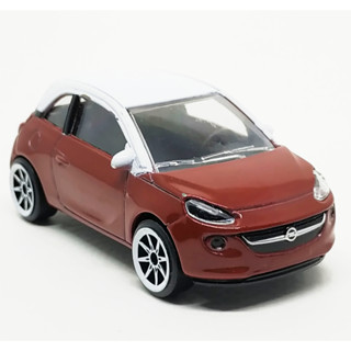 "รถเหล็กมาจอเร็ต Majorette OPEL Adam สีแดงเข้ม / หลังคาขาว ขนาด 1/64 ยาว 8 cm มือสอง #001