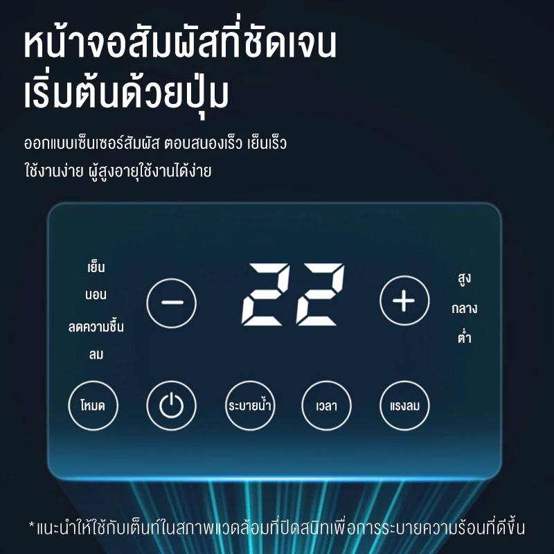 SANDE แอร์เคลื่อนที่ 12000BTU แอร์มุ้ง แอร์เต็นท์ thumbnail 7