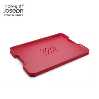 Joseph Joseph เขียงอเนกประสงค์สำหรับหั่นและแล่เนื้อ รุ่น Cut&amp;Carve สีแดง N60207