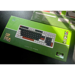 EGA TYPE CMK1 Mechanical Keyboard CIY ได้ มีให้เลือก 4 ดีไซน์ 2 สวิตต์ Blue/Red Switch MINI RGB รับประกันสินค้า 2 ปี