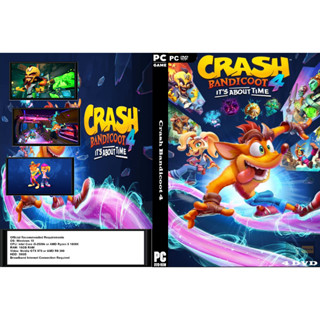 แผ่นเกมส์ PC Crash Bandicoot 4 (4DVD)