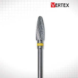 [ ยี่ห้อ Vertex ] Carbide หัวกรองานแลป LAB Super fine cross cut – F040SFE 7230.040