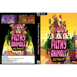 แผ่นเกมส์ PC Filthy Animals Heist Simulator (1DVD)