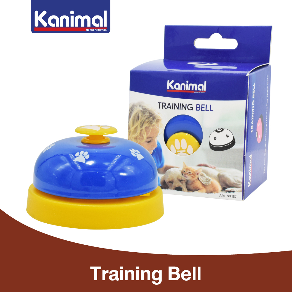 [99157] Kanimal Pet Training Bell ของเล่นแมว ของเล่นสุนัข กระดิ่งฝึกสัตว์เลี้ยง ช่วยฝึกฝน IQ สัตว์เลี้ยง ขนาด 7x5 ซม.