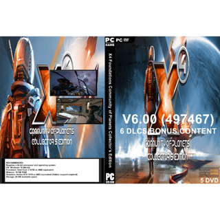 แผ่นเกมส์ PC X4 Foundations Community of Planets Collector’s Edition (5DVD)