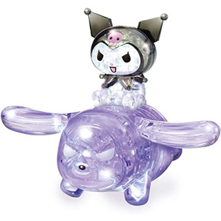 🌈💜 พร้อมส่ง 💜 ของใหม่ ของแท้ JP 100% SANRIO Hanayama 38 Pieces Crystal Gallery Kuromi 3D Puzzle