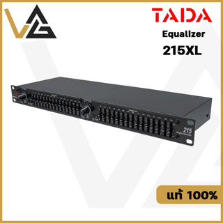 TADA 215XL อิควอไลเซอร์ 2x15 Band Stereo Graphic Equalizer เครื่องปรับแต่งเสียง  แท้💯%