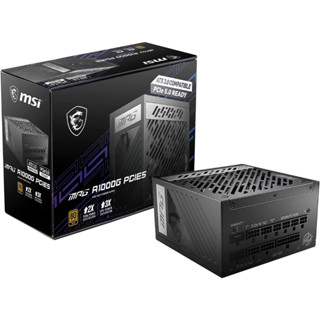 POWER SUPPLY (อุปกรณ์จ่ายไฟ) MSI MPG A1000G PCIE5 - 1000W (80 PLUS Gold)