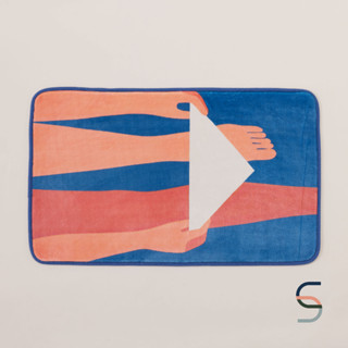 SARABARN Graphic Bathmat | พรม พรมเช็ดเท้า พรมห้องน้ำ พรมตกแต่งบ้าน