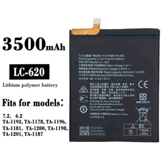 ใหม่ Original LC-620แบตเตอรี่สำหรับ Nokia 7.2 6.2 TA-1198 TA-1200 TA-1196 3500MAh แบตเตอรี่โทรศัพท์