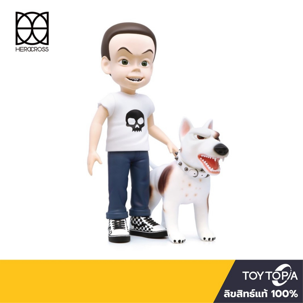 Herocross (HVS045WHB) - Sid and Scud: Toy Story (Special White/Black) (Hyper Vinyl Series)