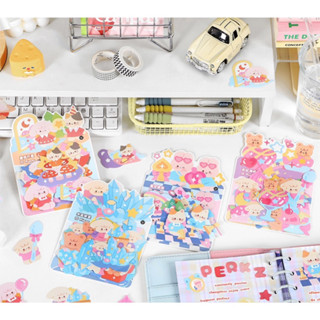 📢สินค้าพร้อมส่งในไทย💫สติ้กเกอร์ซองรุ่นใหม่ งานชิ้นใหญ่ 💗✨