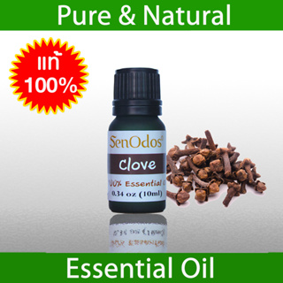 SenOdos น้ำมันหอมระเหยแท้ 100% กลิ่นกานพลู Clove 100% Pure Essential Oil, 10 ml.